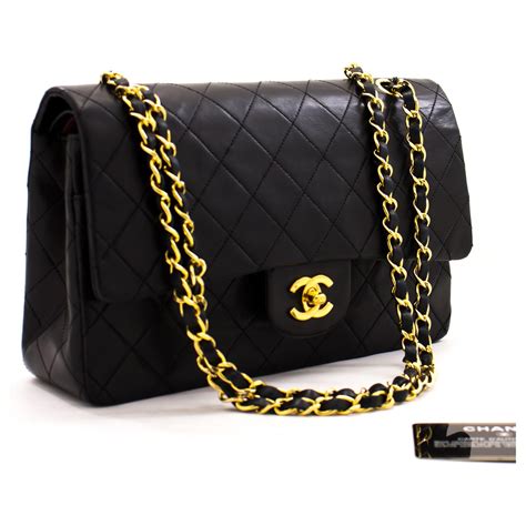 white black chanel bag|authentic chanel bag price.